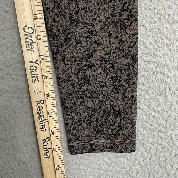 Athleta Salutation Stash Pocket II Textured 7/8 Tight, Coffee House XS #599741 - Picture 7 of 8